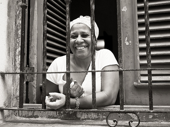 6 - Woman in Window, Havana, Cuba, 2010