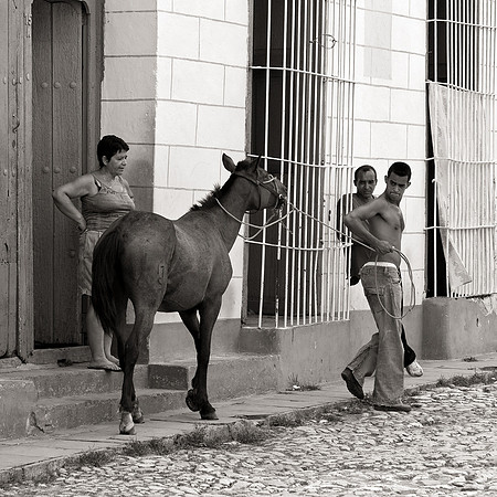 21 - Street Scene, Trinidad, Cuba, 2009